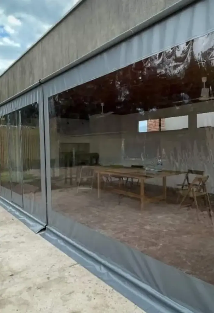 Toldo Lona con Cristal